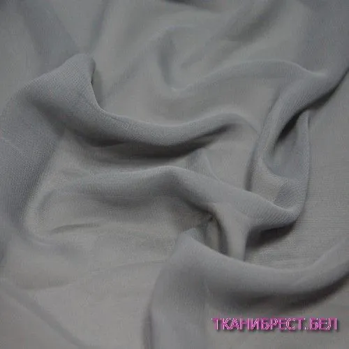 Шифон серый