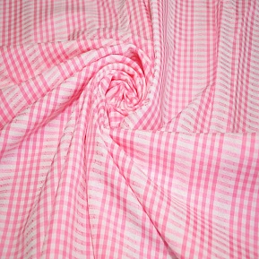 Рубашечный хлопок с кружевом (розовый)