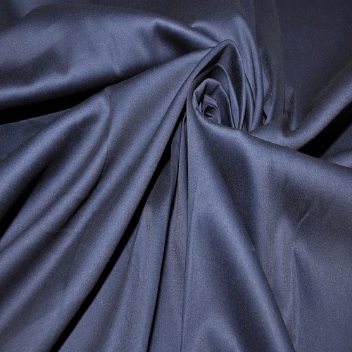 Хлопок стрейч (синий)