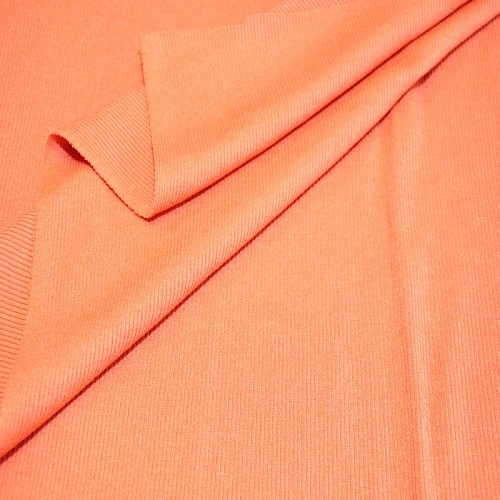 Трикотаж "Рубчик" (теракот)