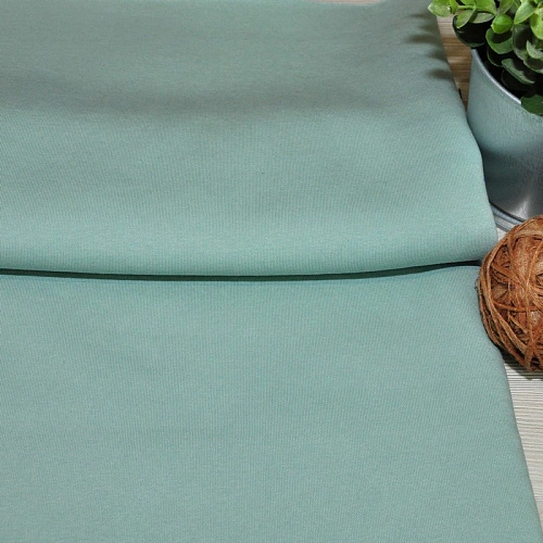 Футер 3-х нитка с начесом № 27 (снежная мята)