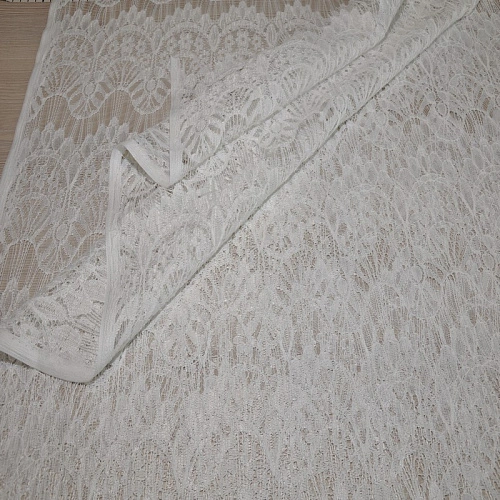 Гипюр " Реснички" 2 (молочный)