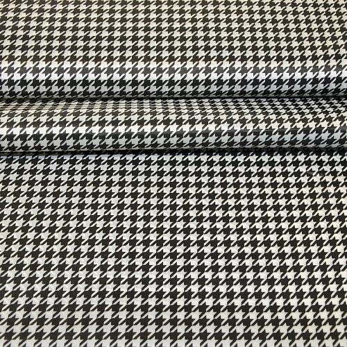 Подкладка нейлон принт Гусиная лапка 