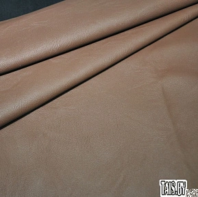 Кожзам на трикотаже (коричневый)