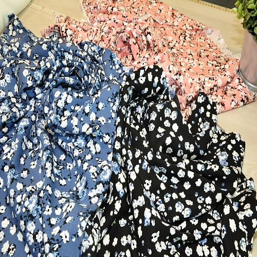 Штапель "Твил"  принт 7