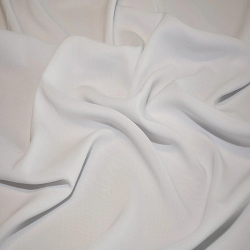 Шифон стрейчевый (белый)