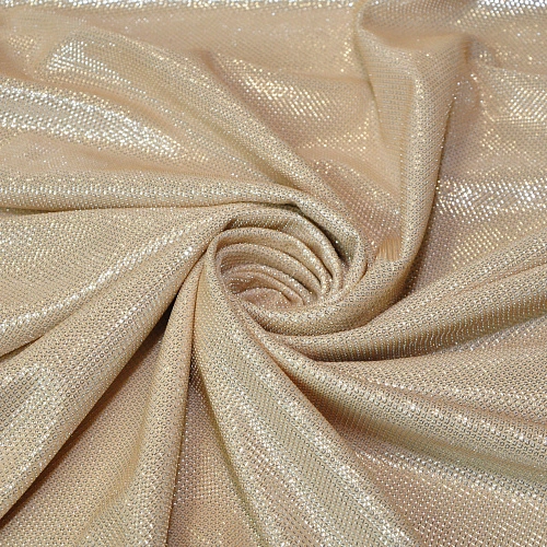 Трикотаж "Лунный свет" (светлое золото)