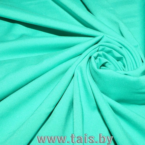 Штапель стрейчевый (бирюзовый)