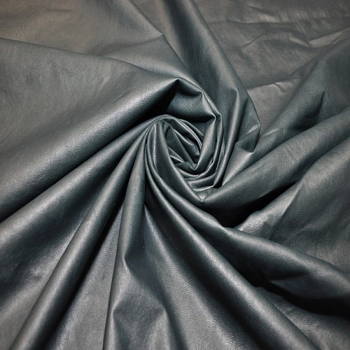 Экокожа на хлопковой основе (изумруд)