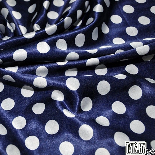 Атлас тонкий "горох"