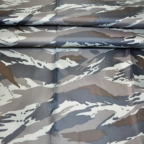 Палаточная ткань Оксфорд 210 камуфляж (зима)