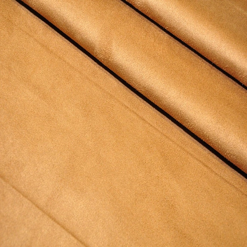 Замша на трикотаже (кэмел)