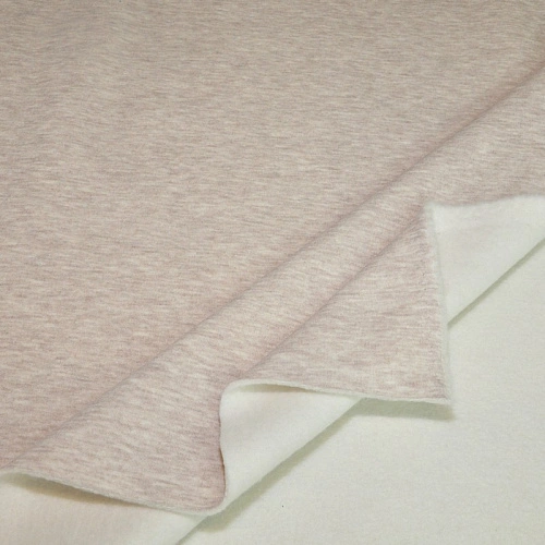 Футер 3-х нитка с начесом № 7 (бежевый меланж)