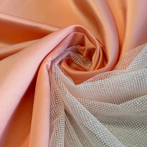 Фатин Глиттер (персик)