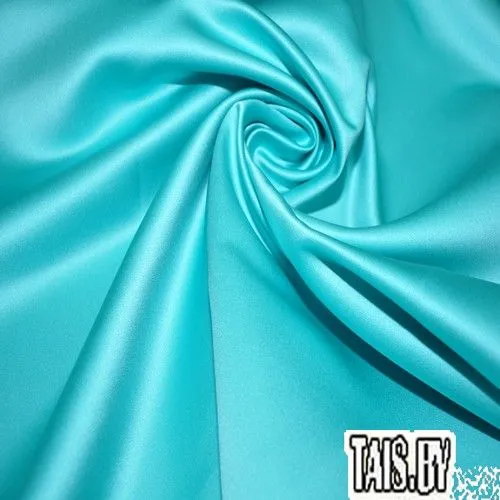 Атлас свадебный (бирюзовый)