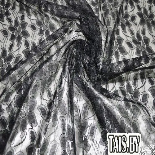 Гипюр тонкий (черный янтарь)