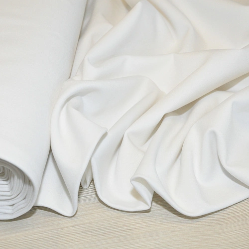 Костюмная ткань "Бостон" (светлое молоко)