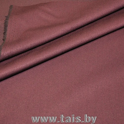 Костюмная ткань "Бостон" (марсала)