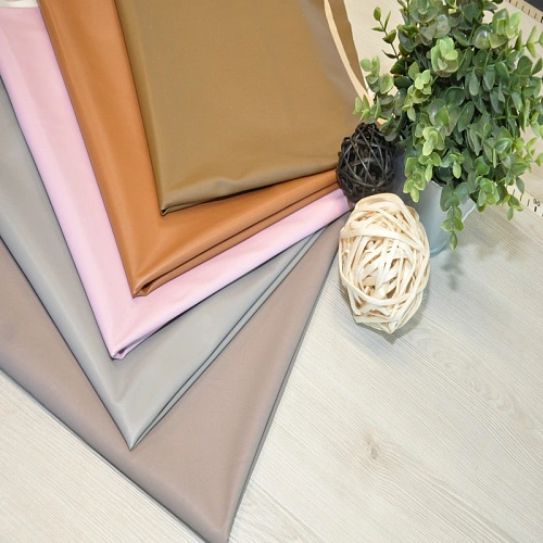 Кожзам на трикотажной основе (какао фактурный)