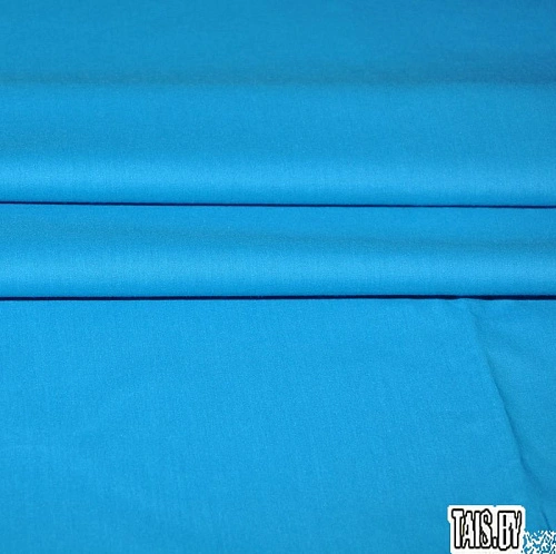 Поплин-нейлон (голубая бирюза)