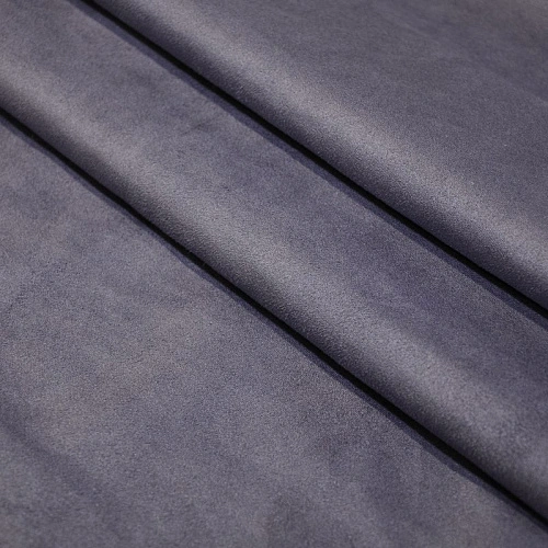 Замша на трикотаже (пыльно-голубой)