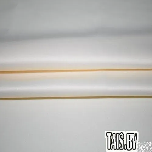 Атлас свадебный (сливочный)