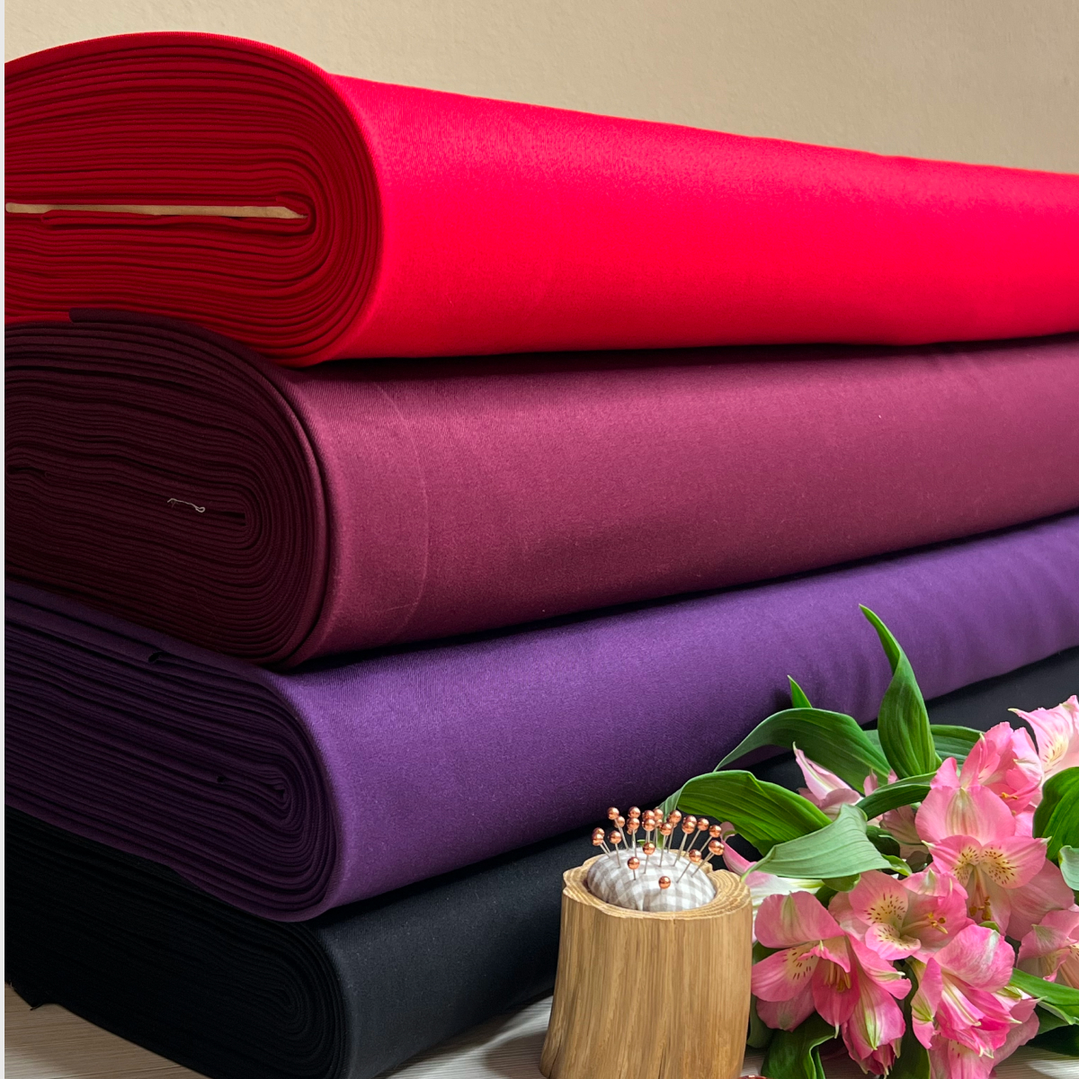 Костюмная ткань "Бостон" (бургунди) скидки на ткани в Минске оптом и в розницу | Трикотаж tais.by