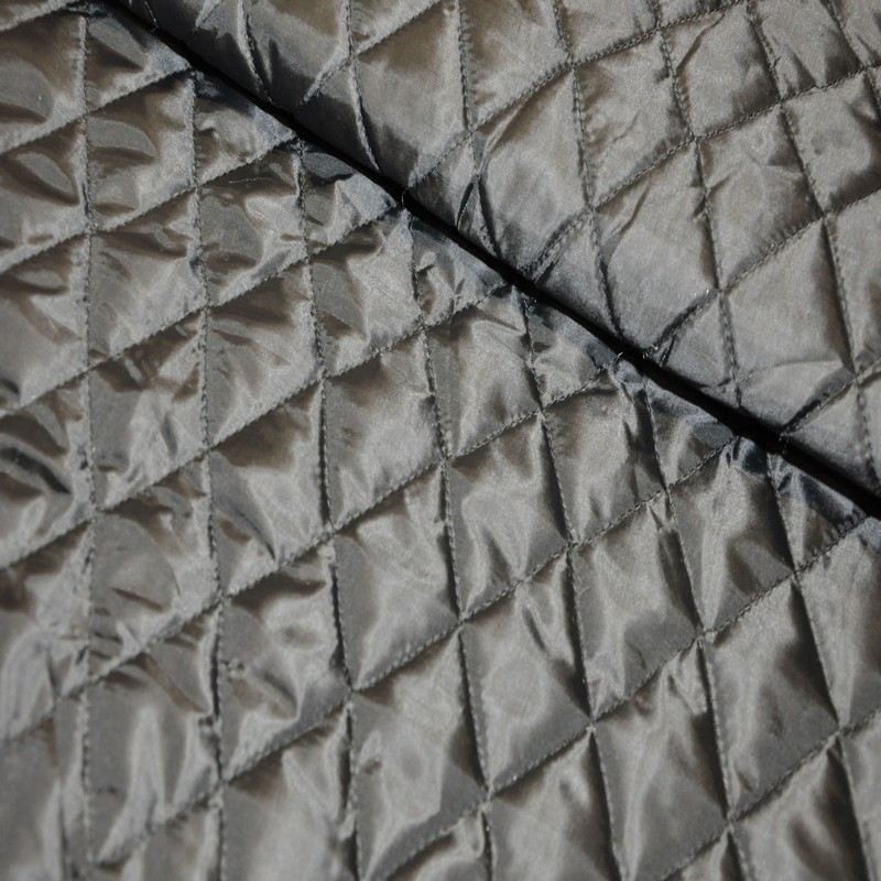 Подкладка стеганая на синтепоне (черный)