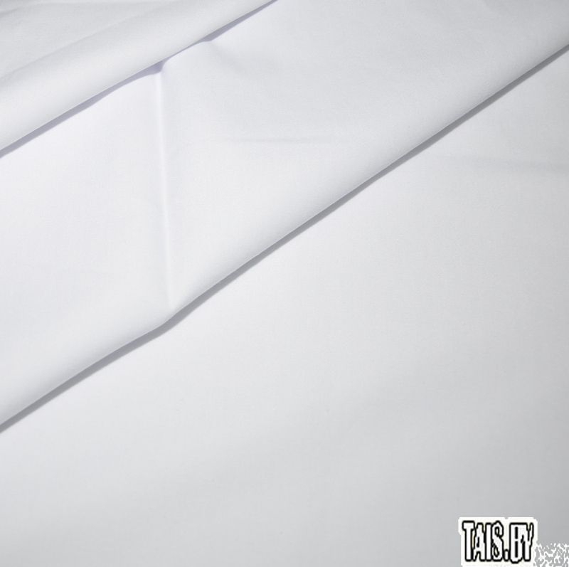 Ткань для спецодежды Оптима (белый) скидки на ткани в Минске оптом и в розницу | Трикотаж tais.by