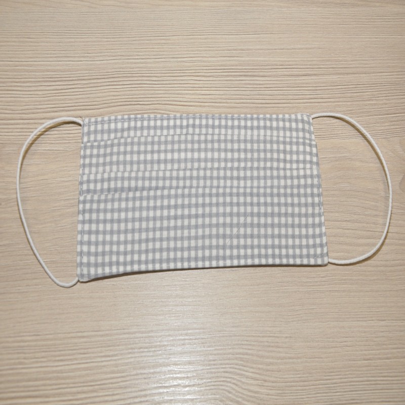 Маска защитная многоразовая (клетка) скидки на ткани в Минске оптом и в розницу | Трикотаж tais.by