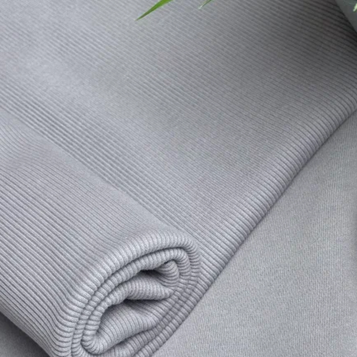 Кашкорсе чулок для 3-х нитки  с эффектом велюра (серый) скидки на ткани в Минске оптом и в розницу | Трикотаж tais.by