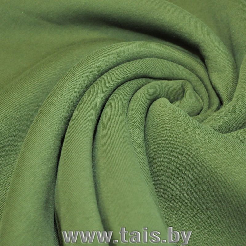 Футер 3-х нитка с начесом (хаки)