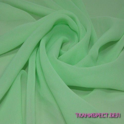Шифон, светло-салатовый