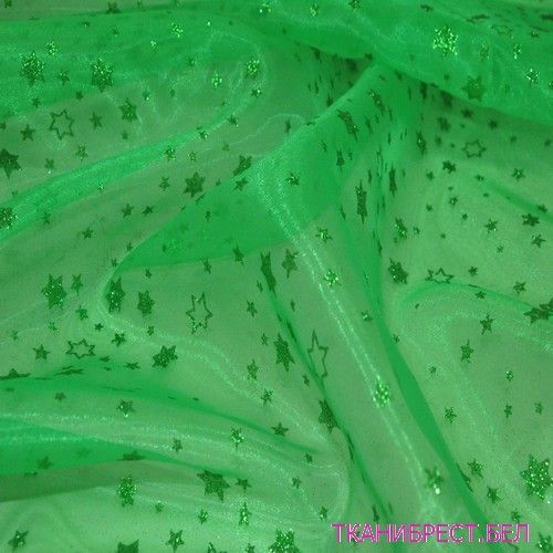 Органза с напылением