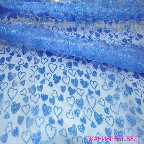 Органза с напылением