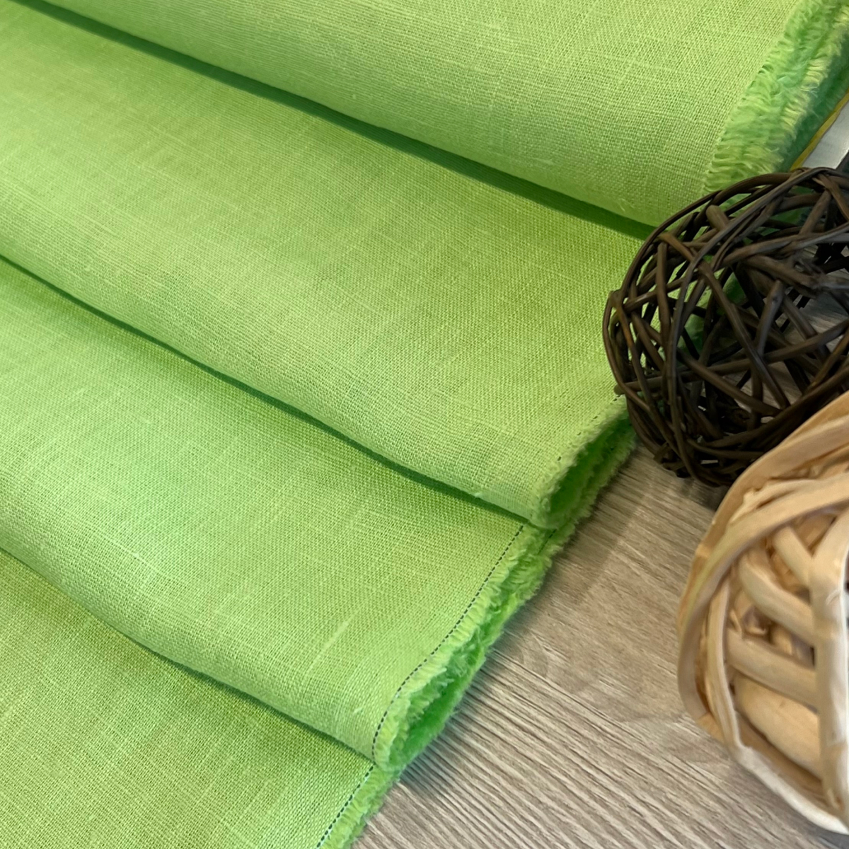 Лен (лайм) скидки на ткани в Минске оптом и в розницу | Трикотаж tais.by