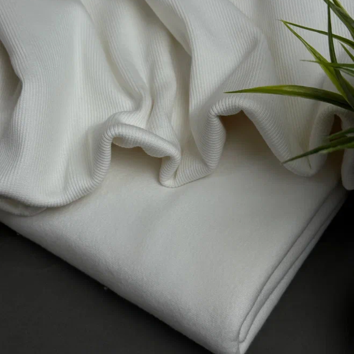 Кашкорсе чулок для 3-х нитки  с эффектом велюра (молоко) скидки на ткани в Минске оптом и в розницу | Трикотаж tais.by