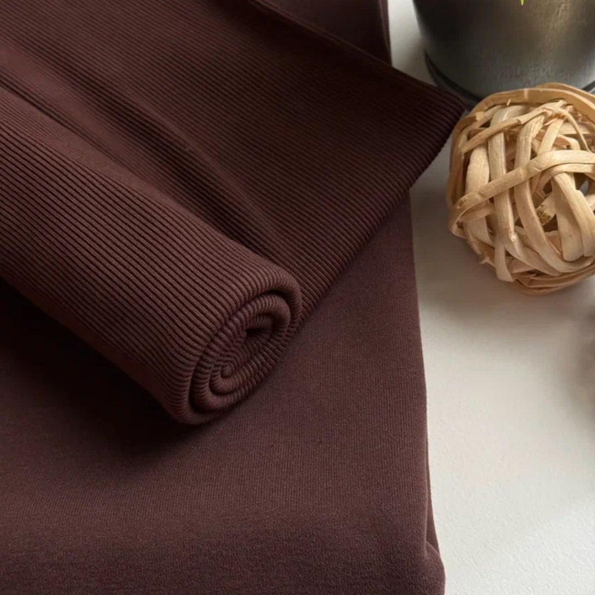 Кашкорсе чулок для 3-х нитки  с эффектом велюра (шоколад) скидки на ткани в Минске оптом и в розницу | Трикотаж tais.by