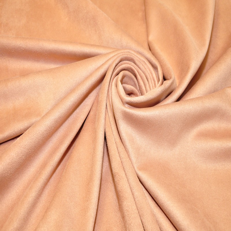 Замша на трикотаже (пыльная роза) скидки на ткани в Минске оптом и в розницу | Трикотаж tais.by