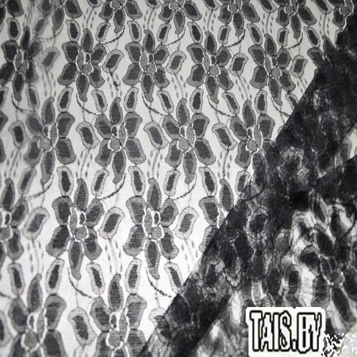 Гипюр тонкий (черный янтарь)