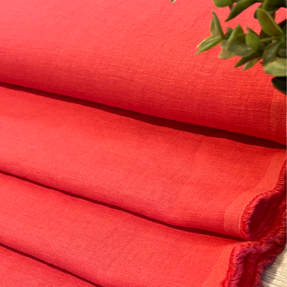 Лен (коралл) скидки на ткани в Минске оптом и в розницу | Трикотаж tais.by