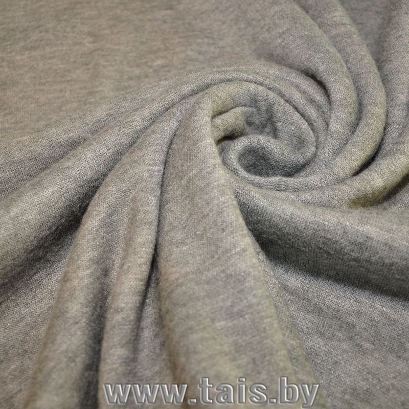 Трикотаж Ангора плотная (серый графит)