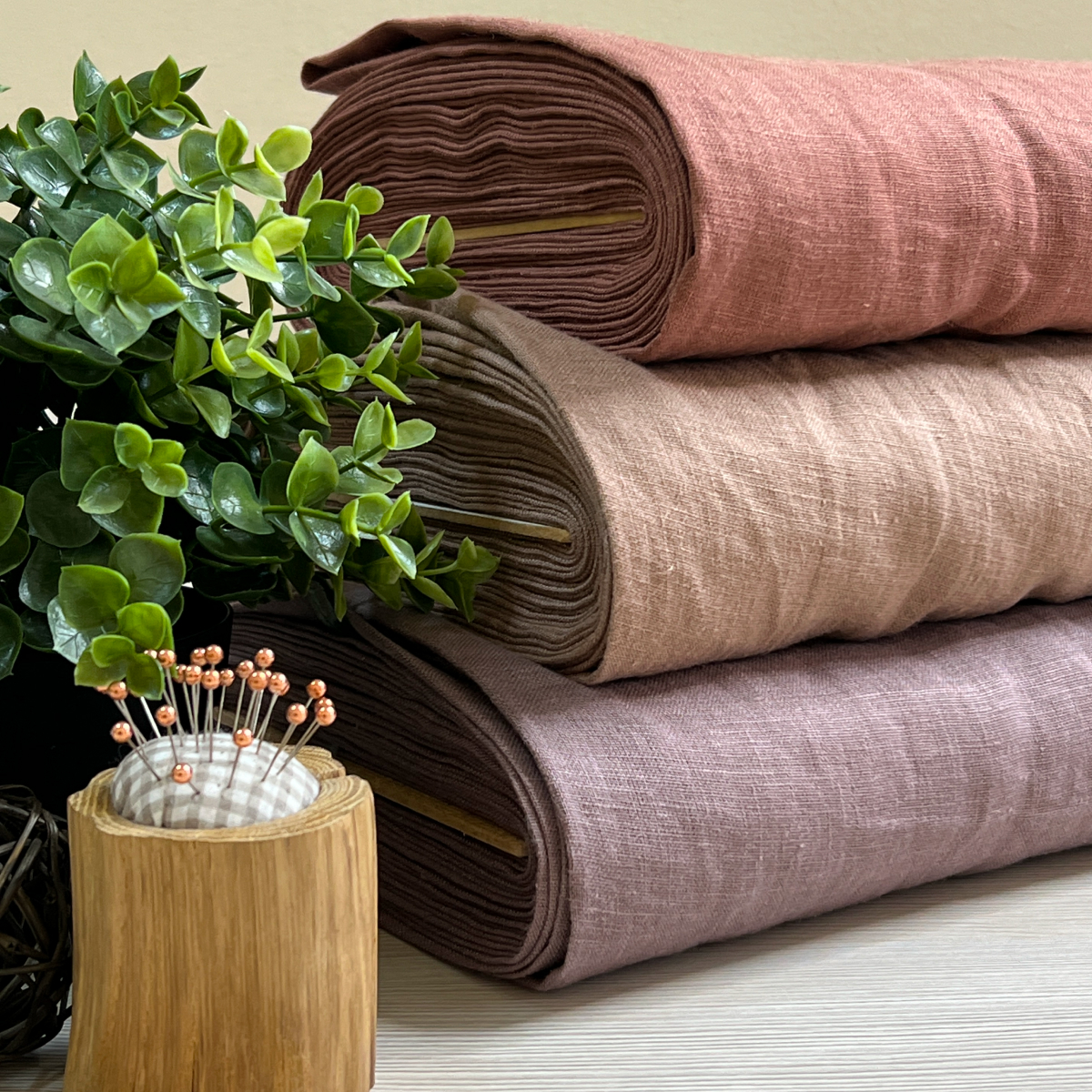 Лен (лиловый) скидки на ткани в Минске оптом и в розницу | Трикотаж tais.by