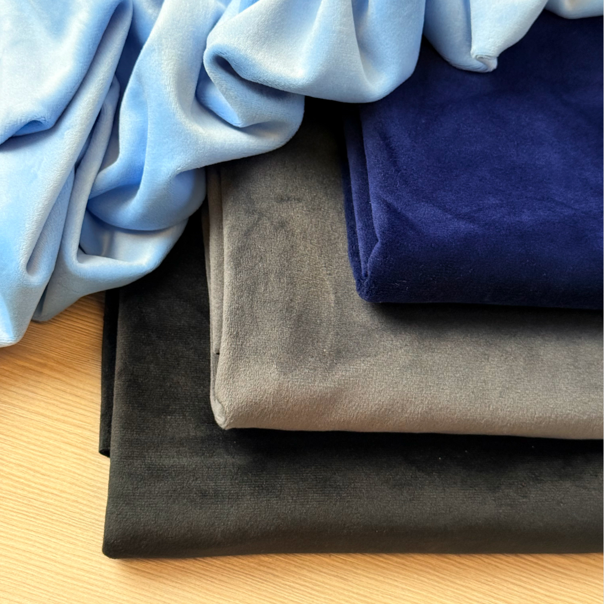 Велюр "Бамбук" (черный)