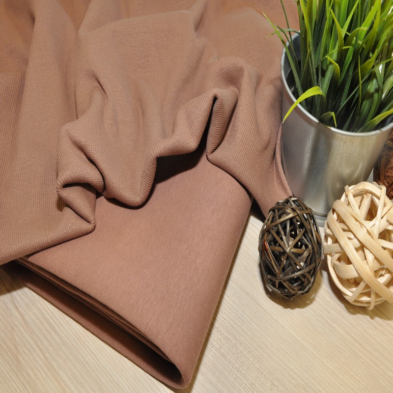 Футер 3-х нитка с начесом (молочный шоколад)