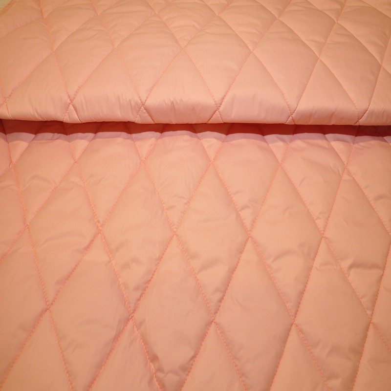 Плащевка стеганая Милан"ромбик" (powder)