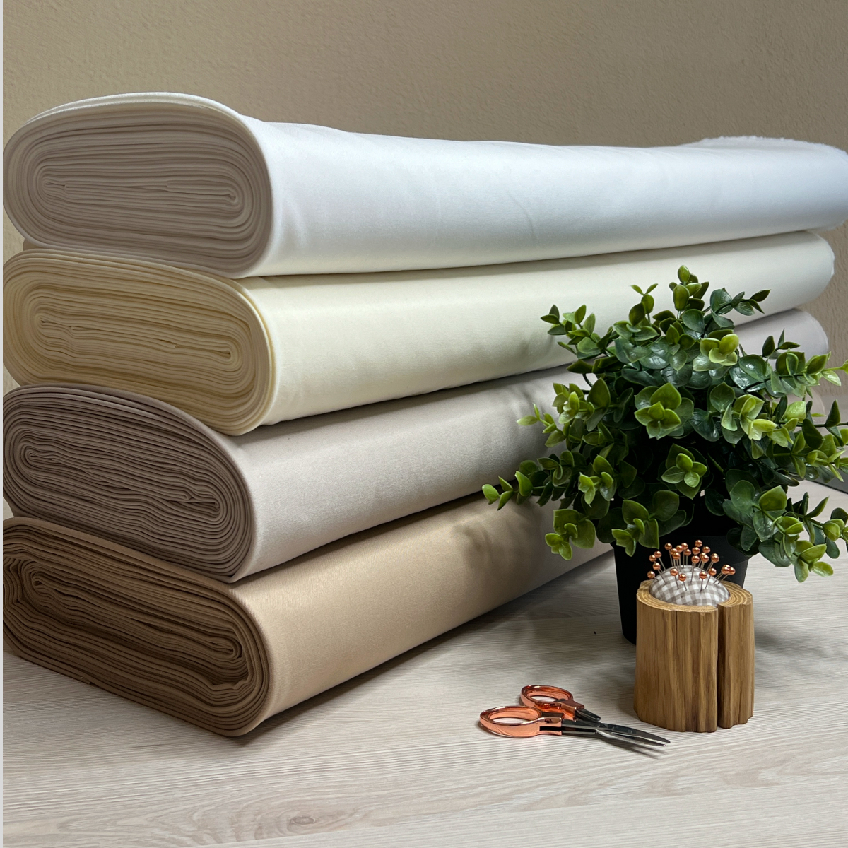 Костюмная ткань "Бостон" (светлый бежевый) скидки на ткани в Минске оптом и в розницу | Трикотаж tais.by