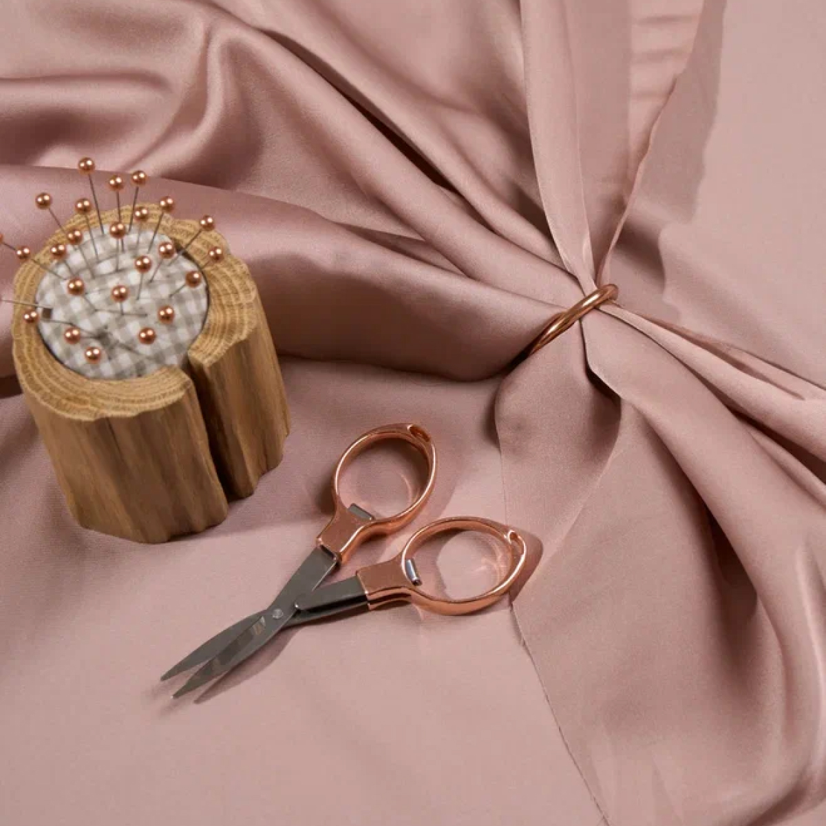 Шелк "Армани" (пыльно-розовый) скидки на ткани в Минске оптом и в розницу | Трикотаж tais.by