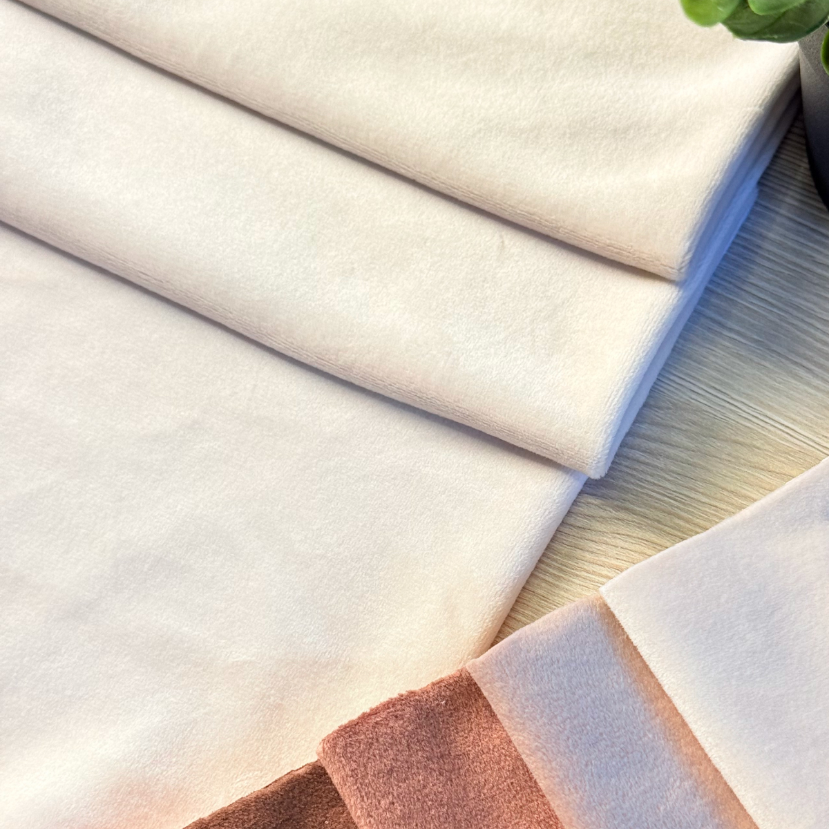 Велюр "Бамбук" (Крем) скидки на ткани в Минске оптом и в розницу | Трикотаж tais.by