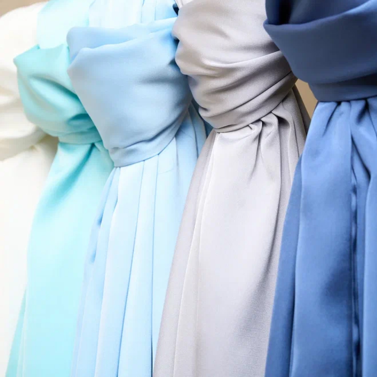 Шелк "Армани" (голубой) скидки на ткани в Минске оптом и в розницу | Трикотаж tais.by